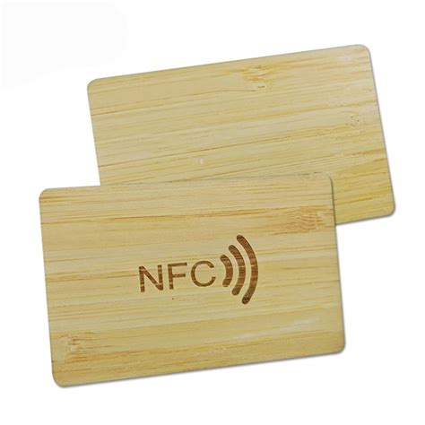 wooden nfc business card|bamboo nfc cards.